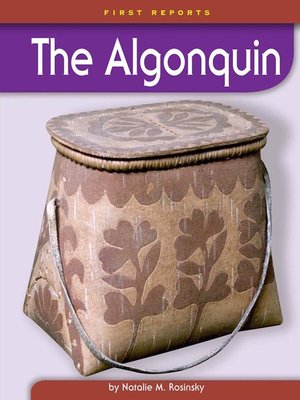 cover image of The Algonquin